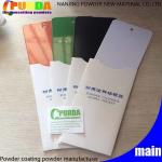 Dark Green Decorative Powder Coating High Durability Polyester Resin Material