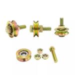 Groove Shape Slide Door Wheels High Loading Capacity Galvanized Steel Wheel