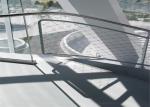 Flexible Balustrade Stairway Stainless Steel Rope Mesh 1.5mm