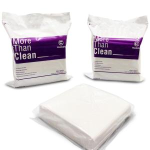 Wholesale 4x4 Lint Free Cleaning Wipes 56g Nonwoven White Surface Disinfectant from china suppliers
