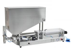 Semi Automatic Oil Filling Machine , Liquid / Cream Filling Machine AC220V 50/60Hz