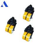 Swivel Rigid Style Heavy Duty Double Wheels Caster with Twist Lock Ensures