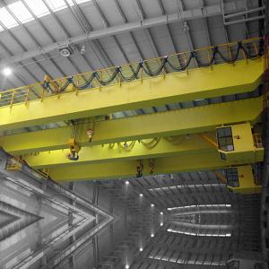 Wholesale 16 Tons Double Girder Overhead Travelling Bridge Crane EOT Crane Working Duty M5 from china suppliers