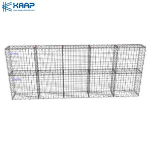 Wholesale 5mm Mesh Welded Wire Gabion Baskets Retaining Wall Design For Stone from china suppliers