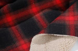 Wholesale Bonded 150cm Woven Check Fabric , Polyester Bonded Fabric from china suppliers