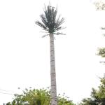 Telecommunication Steel Pipe Tower Optical Fiber Cable Galvanized
