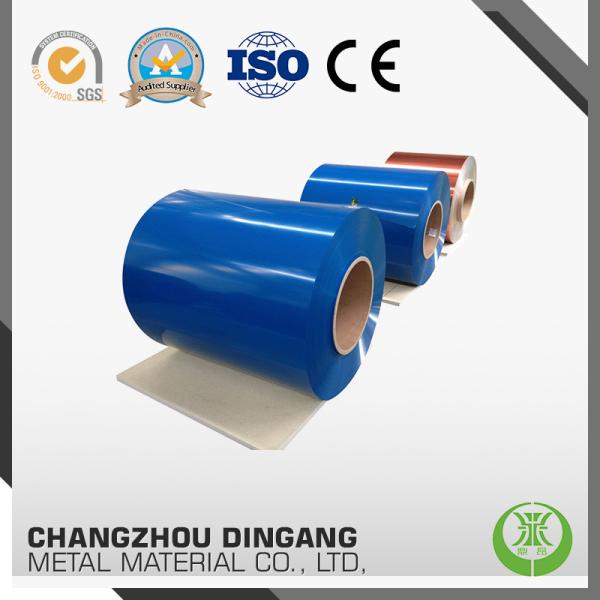 2.5mm Thick Coated Aluminum Sheet , Patterned Aluminium Sheet For Refrigerator
