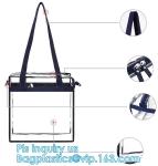 Popular Lady pu clear shoulder handbag for women, Eco Friendly Teen Fashion