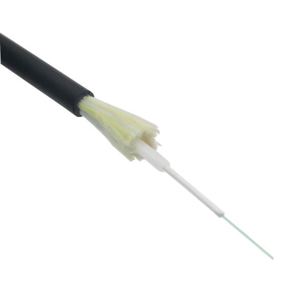OEM FTTH Cable Single Mode Duplex Indoor GJFJV G652D 3mm Diameter Fiber Optic