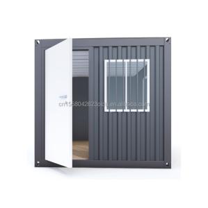 Wholesale 10ft Mini Office/Store Budget-friendly Modified Shipping Container Steel Sandwich Panel Hotels with Aluminum Alloy Windows from china suppliers