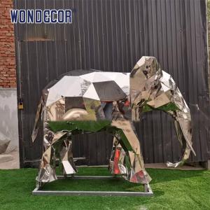 Wholesale Forging Abstract Ss Sculpture Geometry Elephant from china suppliers
