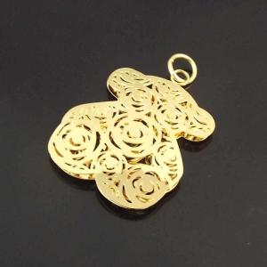 Wholesale Mixture Styles Lock Key Skull Animal Zordiac Letter Flower Necklace Pendant LPP0478-M from china suppliers