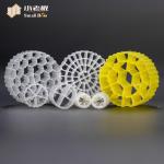 Plastic Black Color Koi Kaldnes Filter Media Good Impact Resistance For