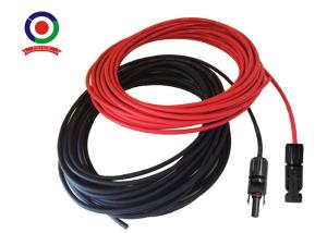 Wholesale Outdoor TUV Solar Panel Extension Cable Wire Cord With Connector Adapter Accessory from china suppliers