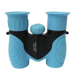Wholesale FMC Blue Color 8x21 Kids Binoculars For 3 Year Old , Child With Binoculars from china suppliers