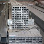 Q195 Galvanised Square Tubing And Rectangular Steel Pipes And Tubes