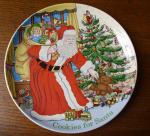 Christmas tree dish plate