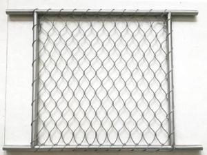 Wholesale Stainless Steel Banister Safety Netting Custom Made 20mm / 100mm Aperture from china suppliers