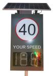 Radar Sign Detector Limit Speed LED Trigger for Traffic Speed Board 188 Pixel