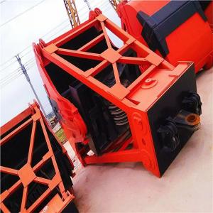 China Remote Control Crane Grab Four Rope Hydraulic Clamshell Grabs For Bulk Cargo on sale