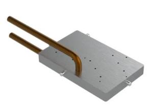 Wholesale Customized Water Liquid Cold Plate Copper Heatsink from china suppliers