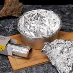 Silver Food Grade Aluminum Roll Foil Customized Odorless For Catering