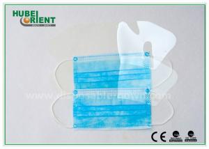 China Blue Disposable Earloop Face Mask / Safety Mouth Mask For Hospitals , ISO Standard on sale