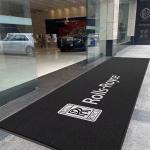 Non Slip Custom Made Welcome Entrance Mat Carpet With Printed Logo