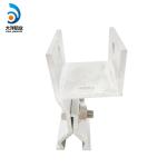 Solar Panel Roof Structure Aluminum Alloy Angle Clamp ISO