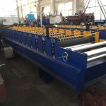 PPGI Color Sheet 30m/Min Corrugated Metal Roof Trim Roll Forming Machine