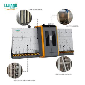 Wholesale Top Open Glass Cleaning Machine Automatic Glass Cleaner 0.5t/h from china suppliers