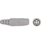 IBP adapter cable compatible for Mindray 5pin to B.Braun transducer