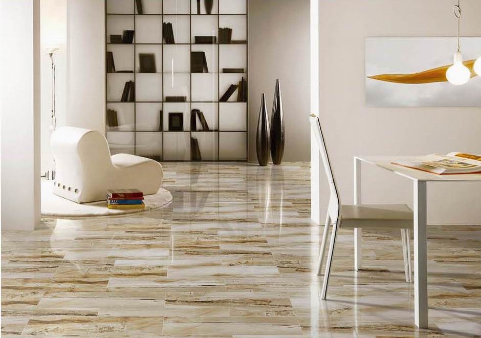 Wooden Stone Polished 36"*36" Indoor Porcelain Tiles