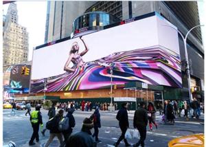China Big Waterproof 5500cd/㎡ P10 LED Display Sign Screen Billboard on sale