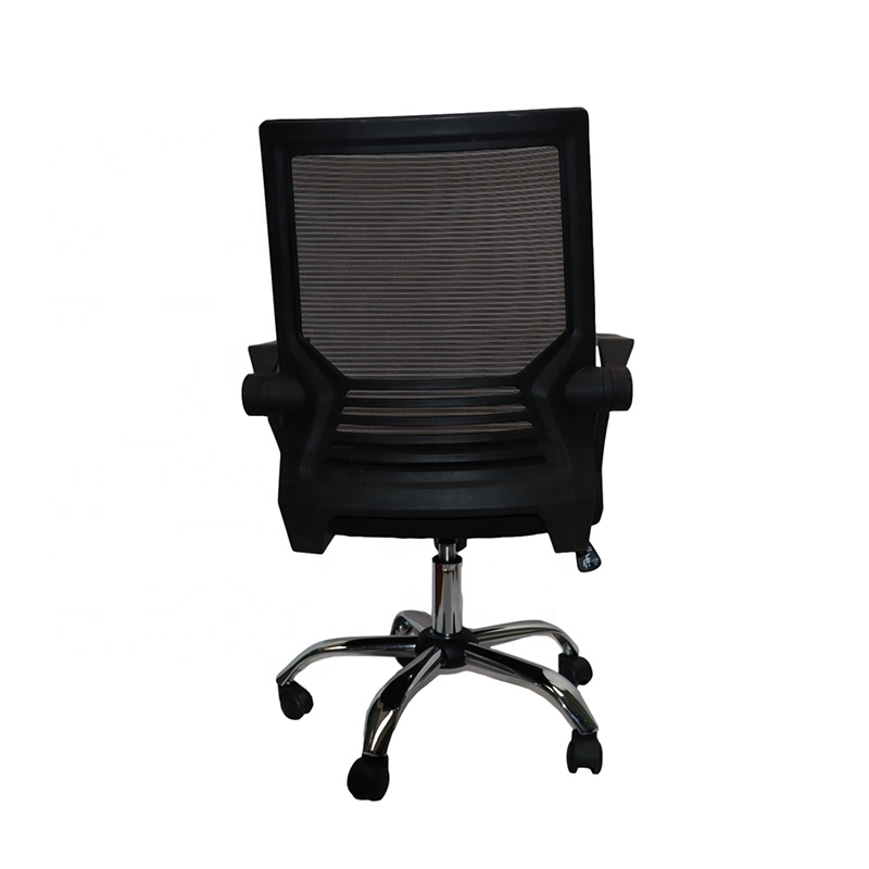 Executive Gaming Office Chair with Adjustable Armrest and Swivel Function in Fabric
