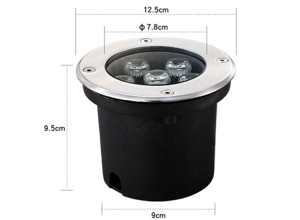 LED buried light embedded outdoor waterproof multicolor spot light courtyard