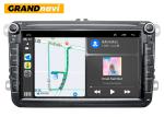 8" Double Din Car Stereo Touch Screen Volkswagen Jetta Radio WIFI SWC 1G 16G