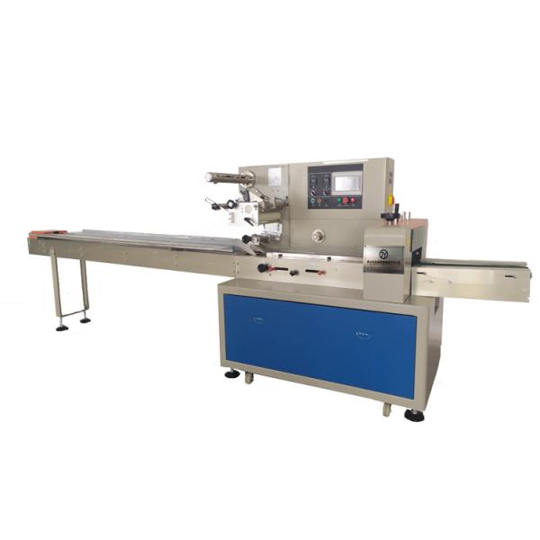 Hot Sale Stainless Steel PLC Servo Motor Flowing Wrapping Machine Toast Bread