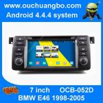 Ouchuangbo car DVD audio navi BMW E46 1998-2005 with 4 core 1080P canbus USB