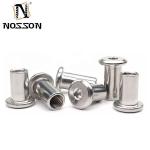 Metric Flat Head Hex Socket Sleeve Barrel Nut for High Precision Stainless Steel