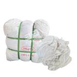 Cut 100% reused 4 lb 10kg 25kg White Rags Recycled Mixed Color Knit Cleaning