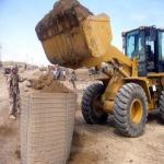 Galfan Coated Defensive Hesco Barrier Easily Assembled 50 X 50mm