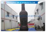 Inflatable Advertising Signs 6m , Inflatable Alcohol Bottles For Wine Promotiom