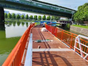 Wholesale Floating Jetty Aluminum Dock/ Marine Floating Pontoon Bridge Aluminium Dock from china suppliers