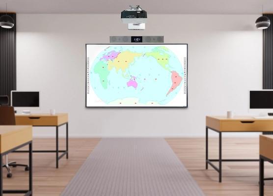 83 Inch Smart Interactive Whiteboard 60000 Hours 40 Points Wall Mounted