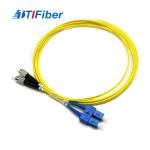 TTIFiber FC-SC Duplex Fiber Optic Patch Cord Single Mode