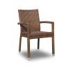 Buy cheap 87cm Height 52cm Length Rattan Garden Chairs Vintage Style from wholesalers