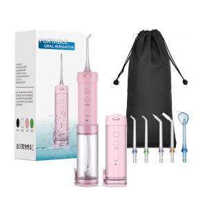 Wholesale Retractable Water Flosser with Cordless Design 40-110 PSI Pressure Range Battery Powered from china suppliers