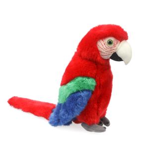 Wholesale Polyester Fiber Stuffing Bright Red Macaw Stuffed Animal Gift For Kids plush toys from china suppliers