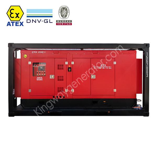 Offshore Platform Canopy 40kva 400v 50hz 3 phase 4 wire explosion proof diesel